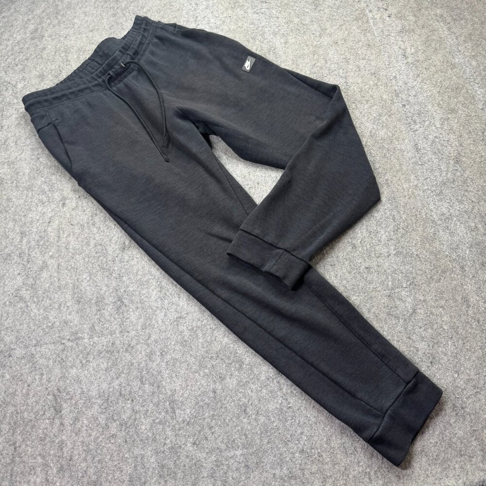 Nike Sportswear Optic Jogger Pants Men M Black 928493 Knit 28" Tapered